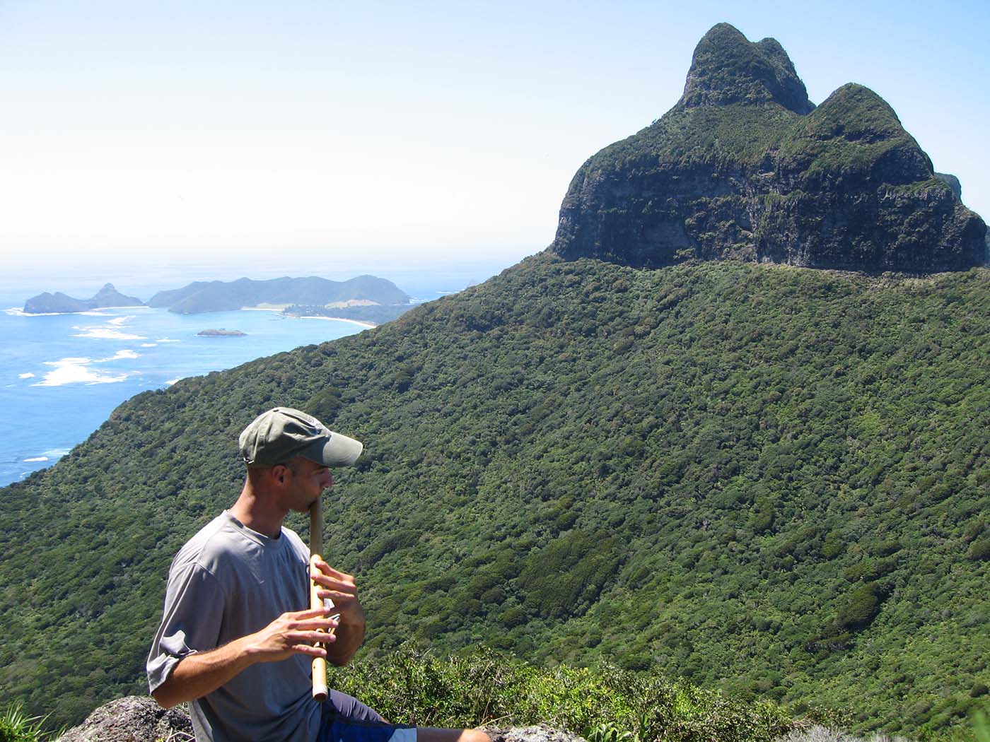 Australia - Lord Howe Island Lidgbird Bansuri Flute Kerry Kriger Bhupali