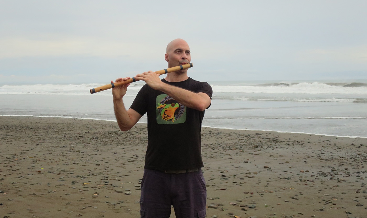 Costa Rica Dominical Bansuri Kerry Kriger