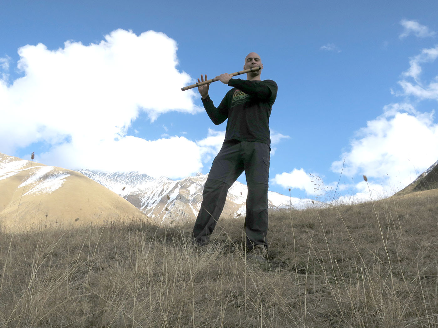 Georgia - Kerry Kriger Bansuri Flute Kazbegi