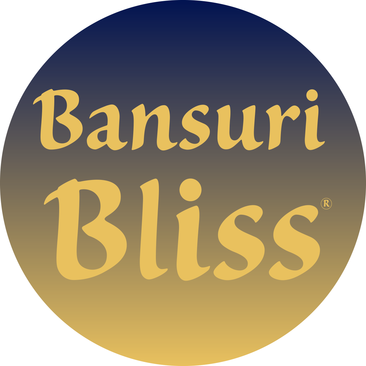 Bansuri Bliss Words Logo