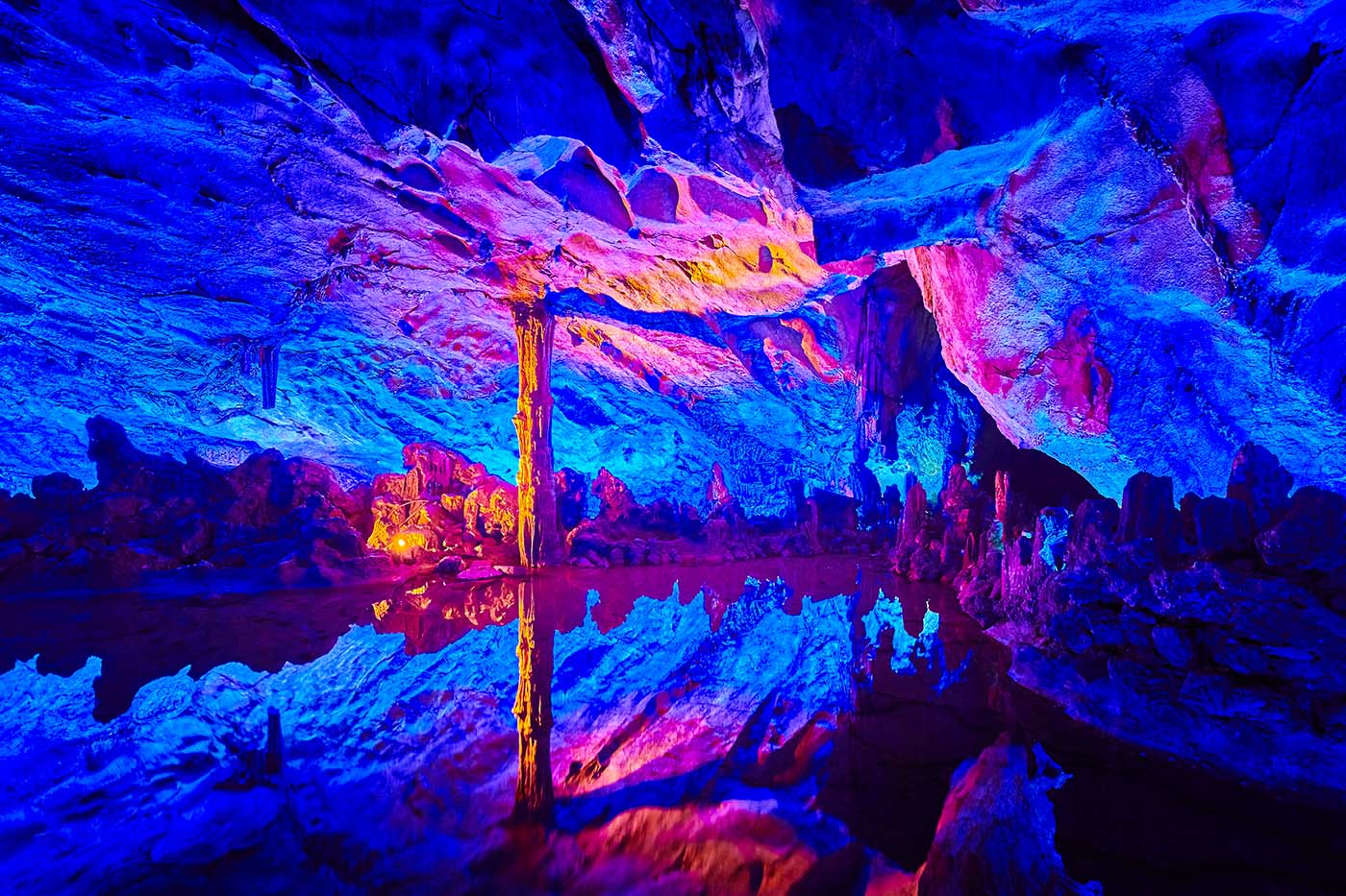 Reed Flute Cave - Guilin Guangxi China