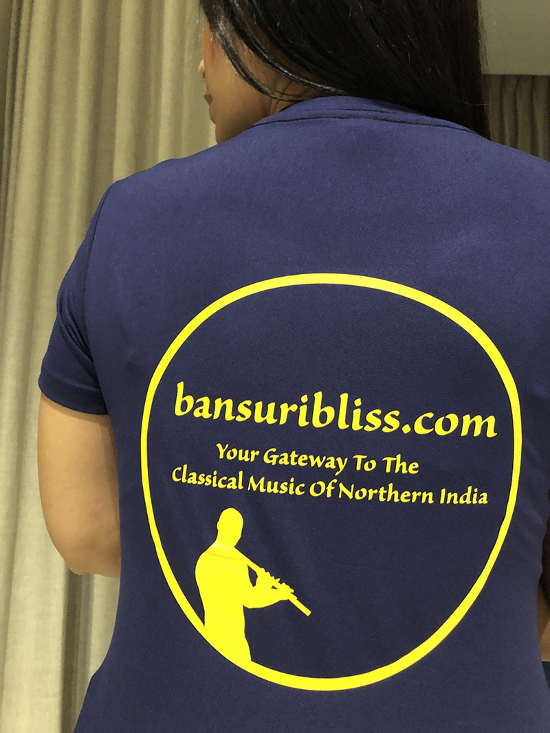 Shirts - Bansuri Bliss Ladies V-Neck