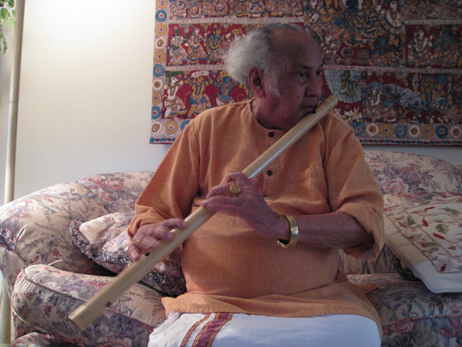 Vijay Raghav Rao bamboo flute India